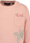 Preview: Sweater Blume rosa 92