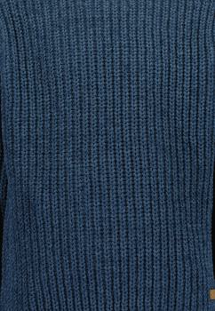 Strickpullover blau 128