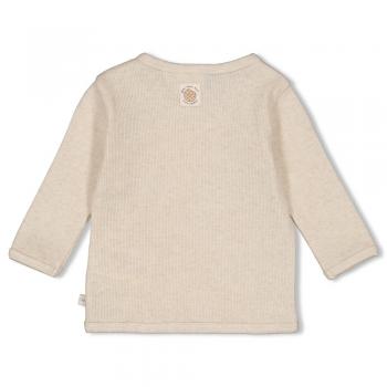 Gerippte Wickelshirt - Cute Cookie 68