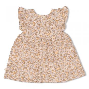 Kleid Rueschen AOP - Flower Field 80