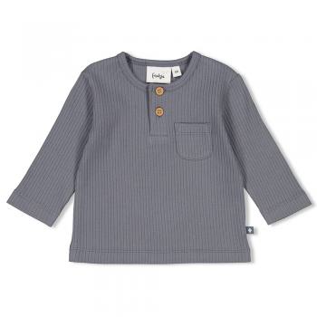 Gerippte Longsleeve - Forever Bestie 50