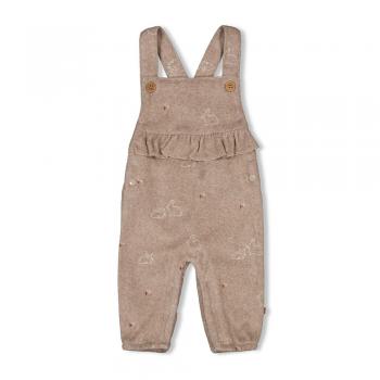 Latzhose Frottee AOP - Little Rosebud 62