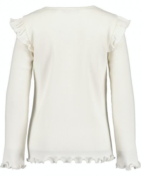 Longshirt basic offwhite 128