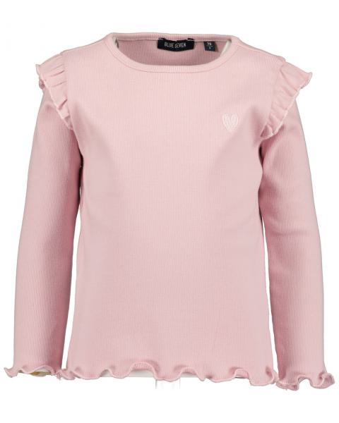 Longshirt basic rosa 92