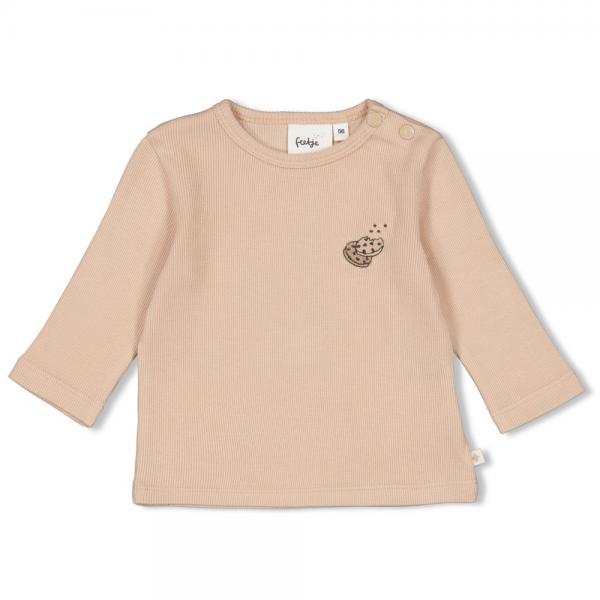Gerippte Longsleeve - Cute Cookie 68