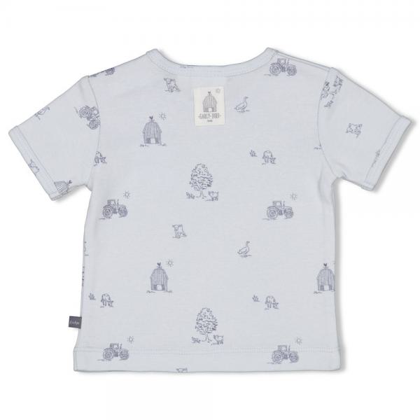 Gerippte T-Shirt AOP - Farm Life 56